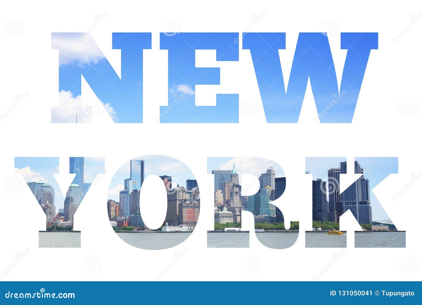 New York, de V stock illustratie. Illustratie bestaande uit york