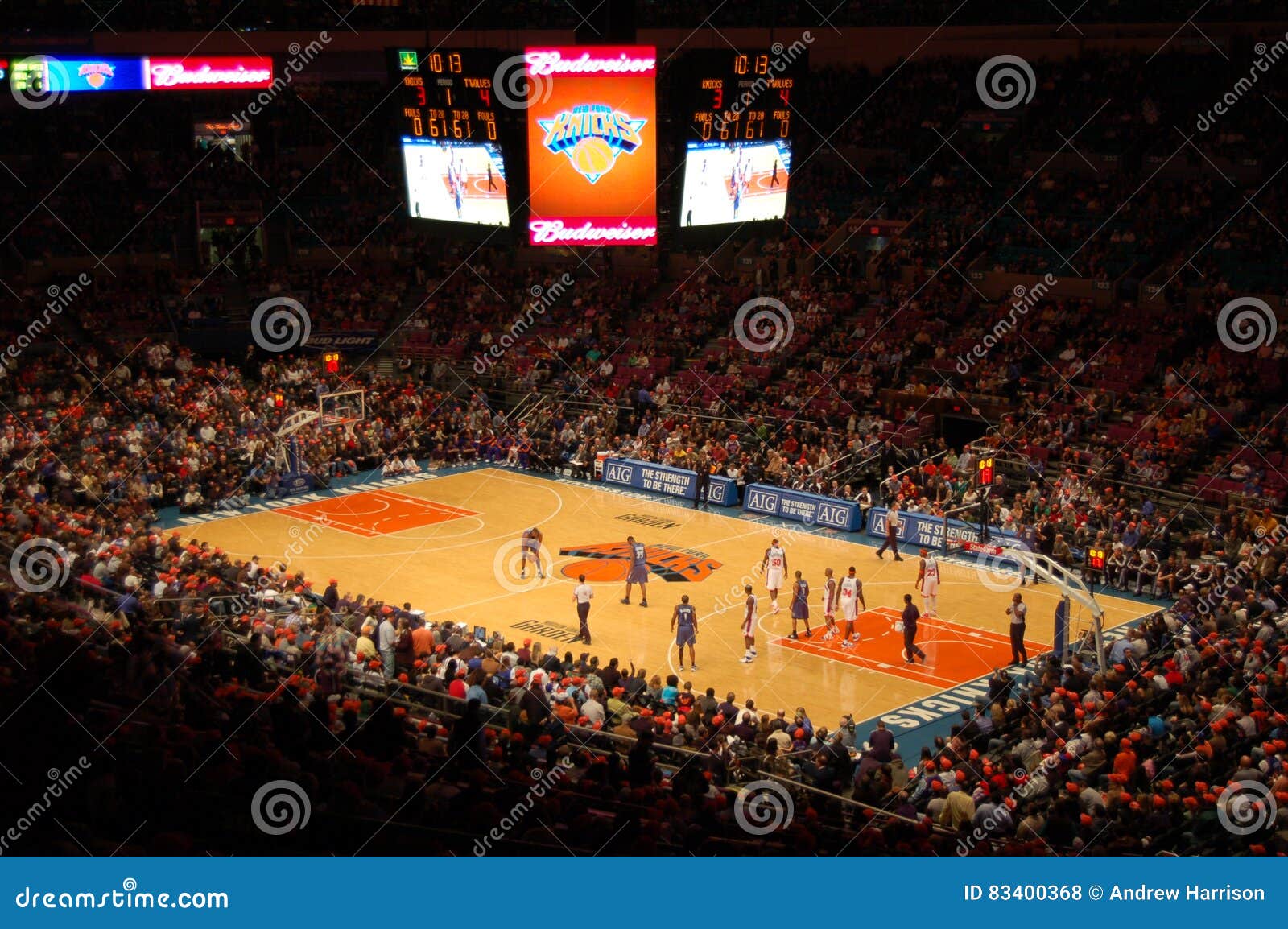 Knicks X Indiana Pacers Madison Square Garden Editorial Image - Image of  murphy, america: 10906590