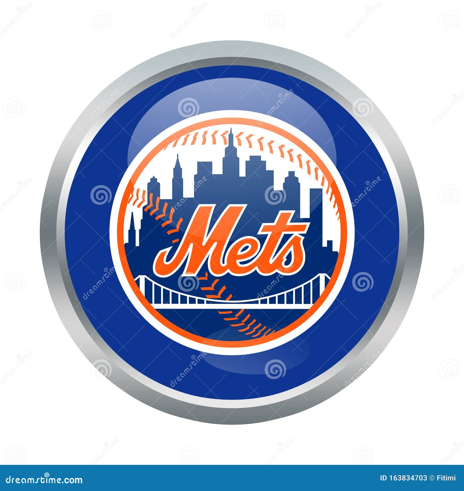 New York mets stock illustration. Illustration of york 163834703