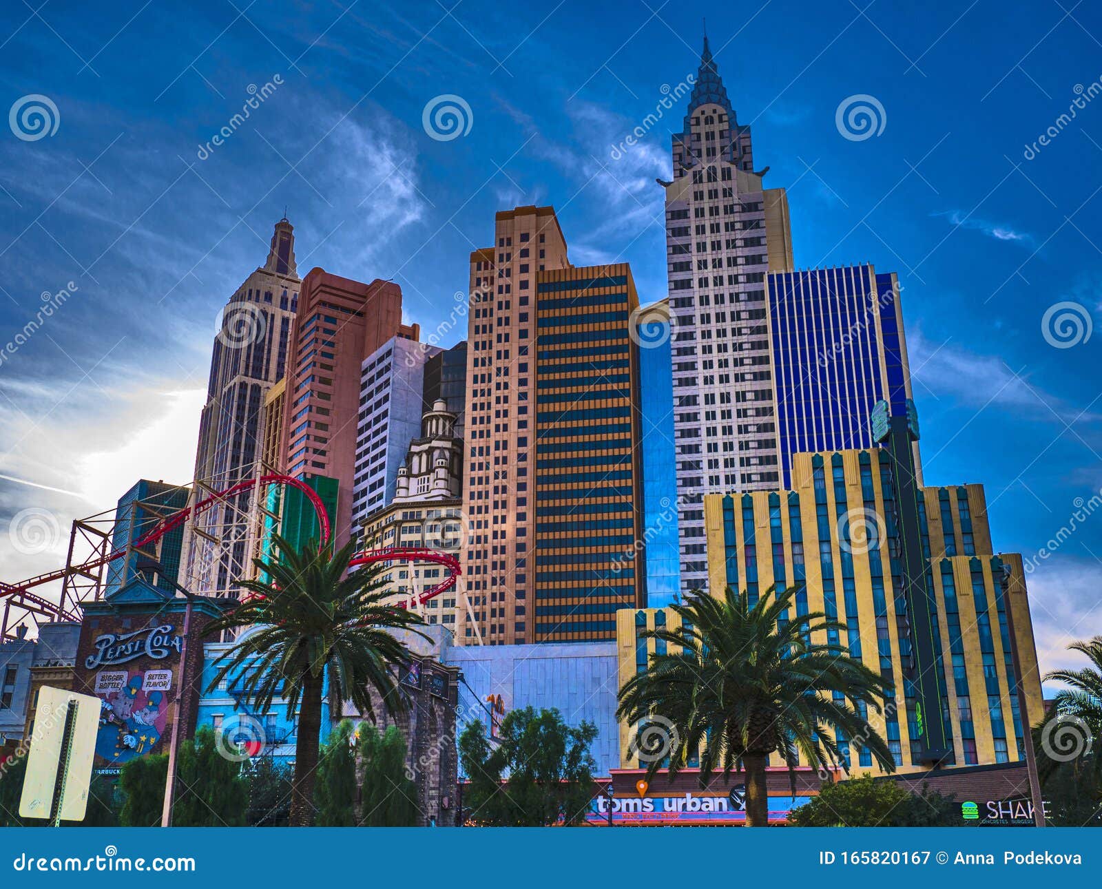 New York-New York Hotel & Casino in Las Vegas, the United States