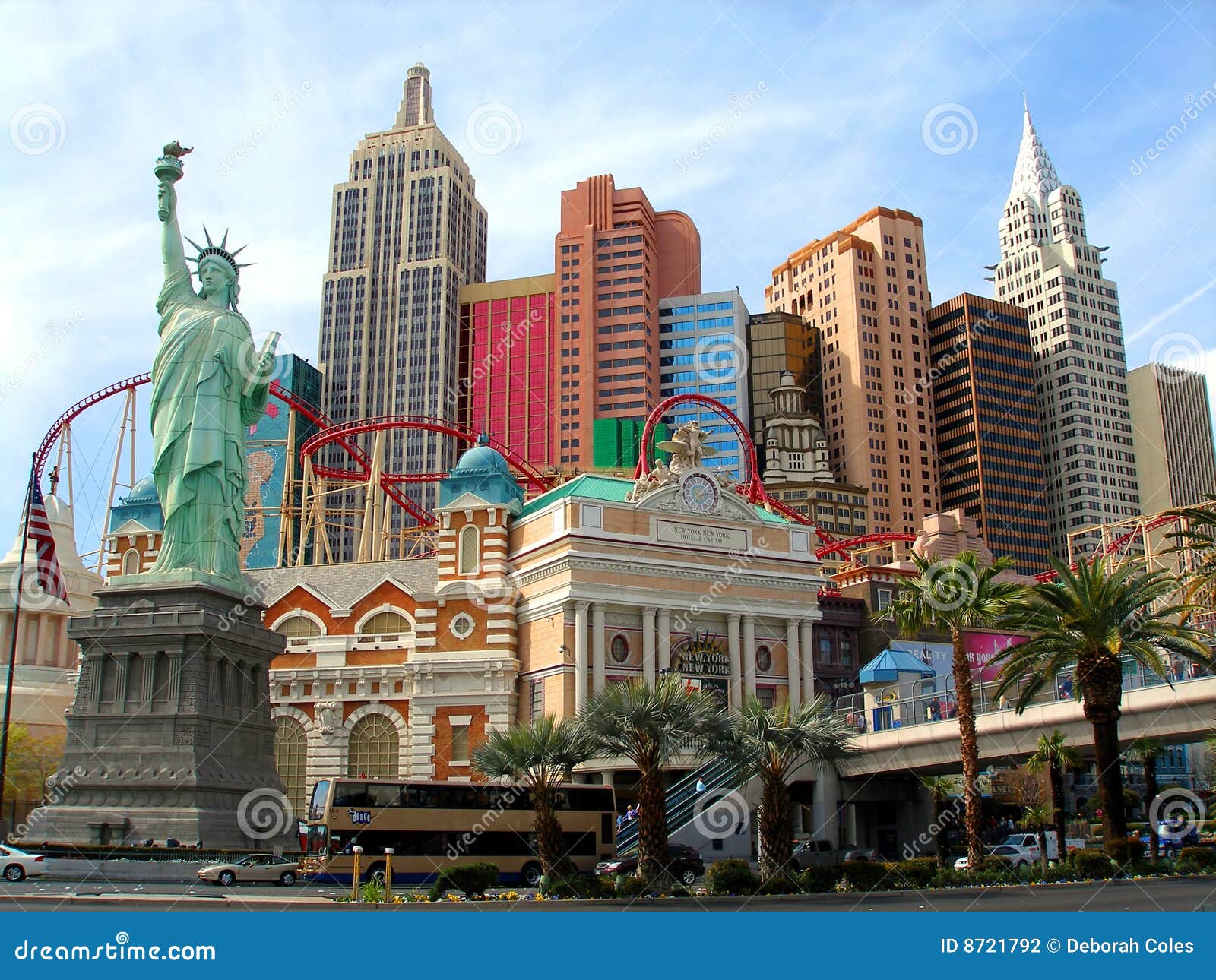 New York-New York Hotel and Casino, Las Vegas, NV Editorial Stock