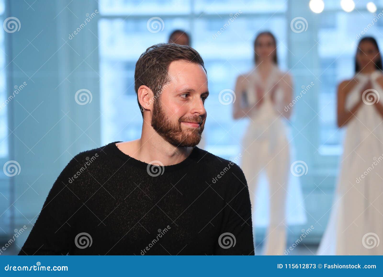 Designer Justin Alexander Walks the ...