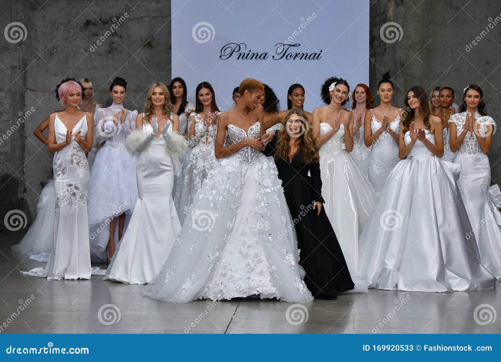 Designer Pnina Tornai Walks The Runway During The Pnina Tornai Fall ...