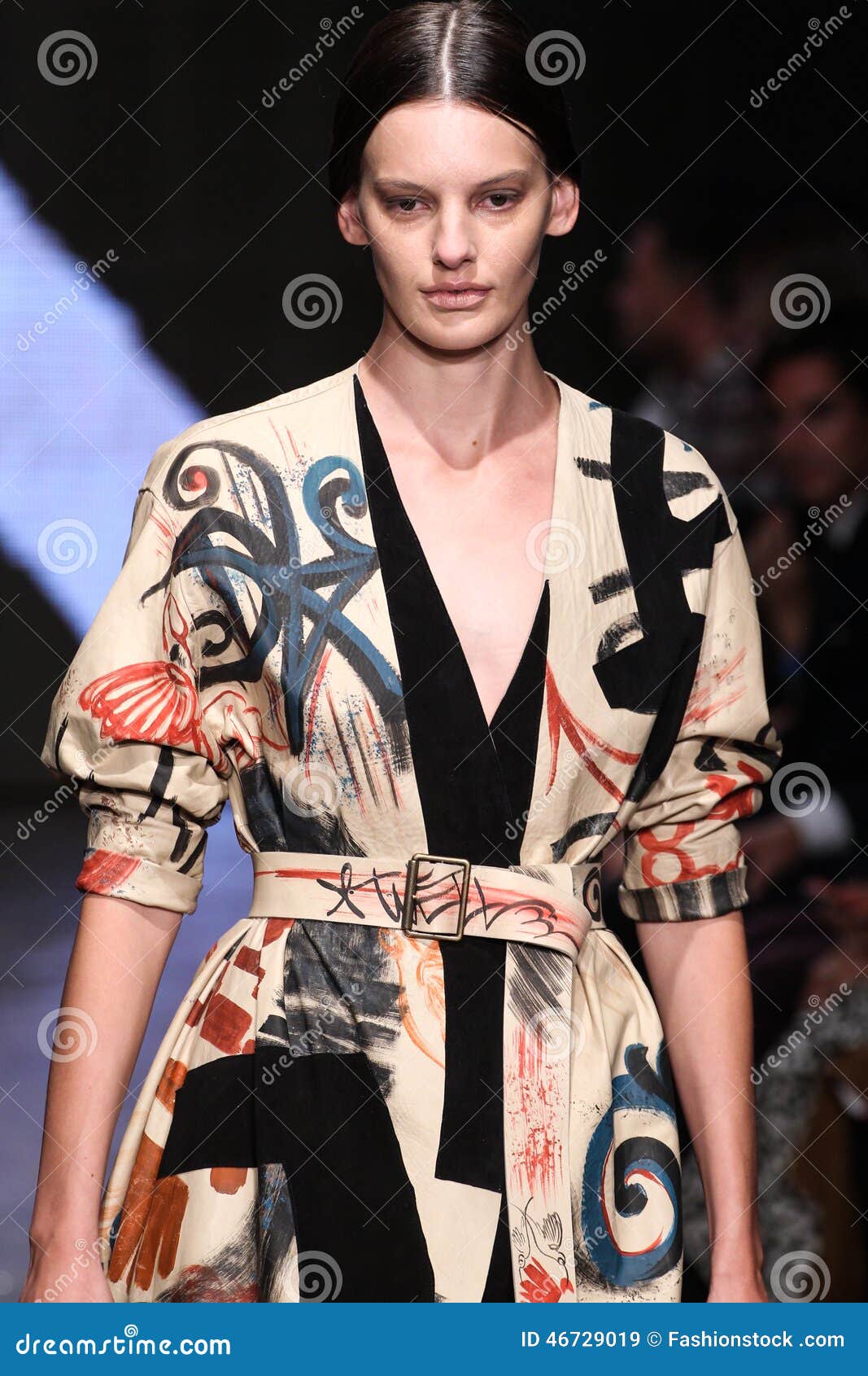 NEW YORK, NY - SEPTEMBER 08: Model Amanda Murphy Walks the Runway at ...