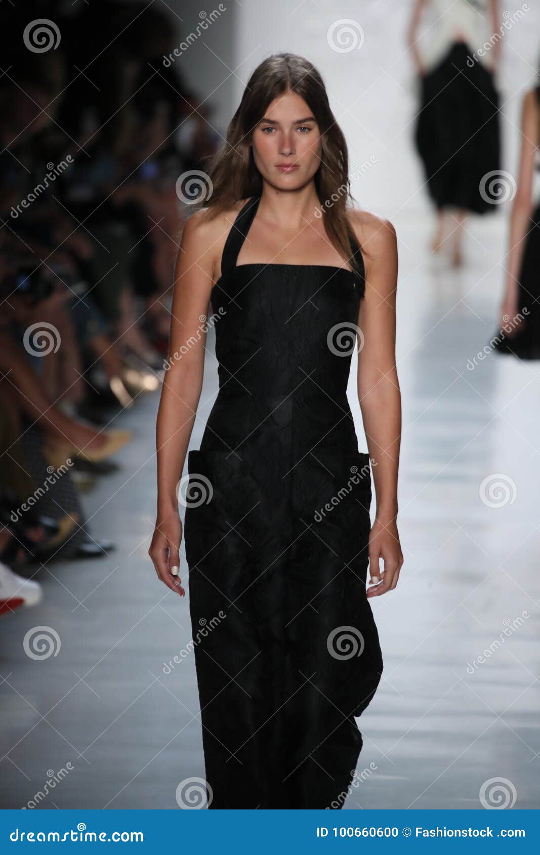 A Model Walks the Runway for Noon by Noor Fashion Show Editorial Image ...