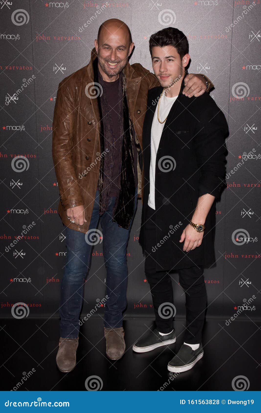 John Varvatos Nick Jonas editorial stock photo. Image of perfume