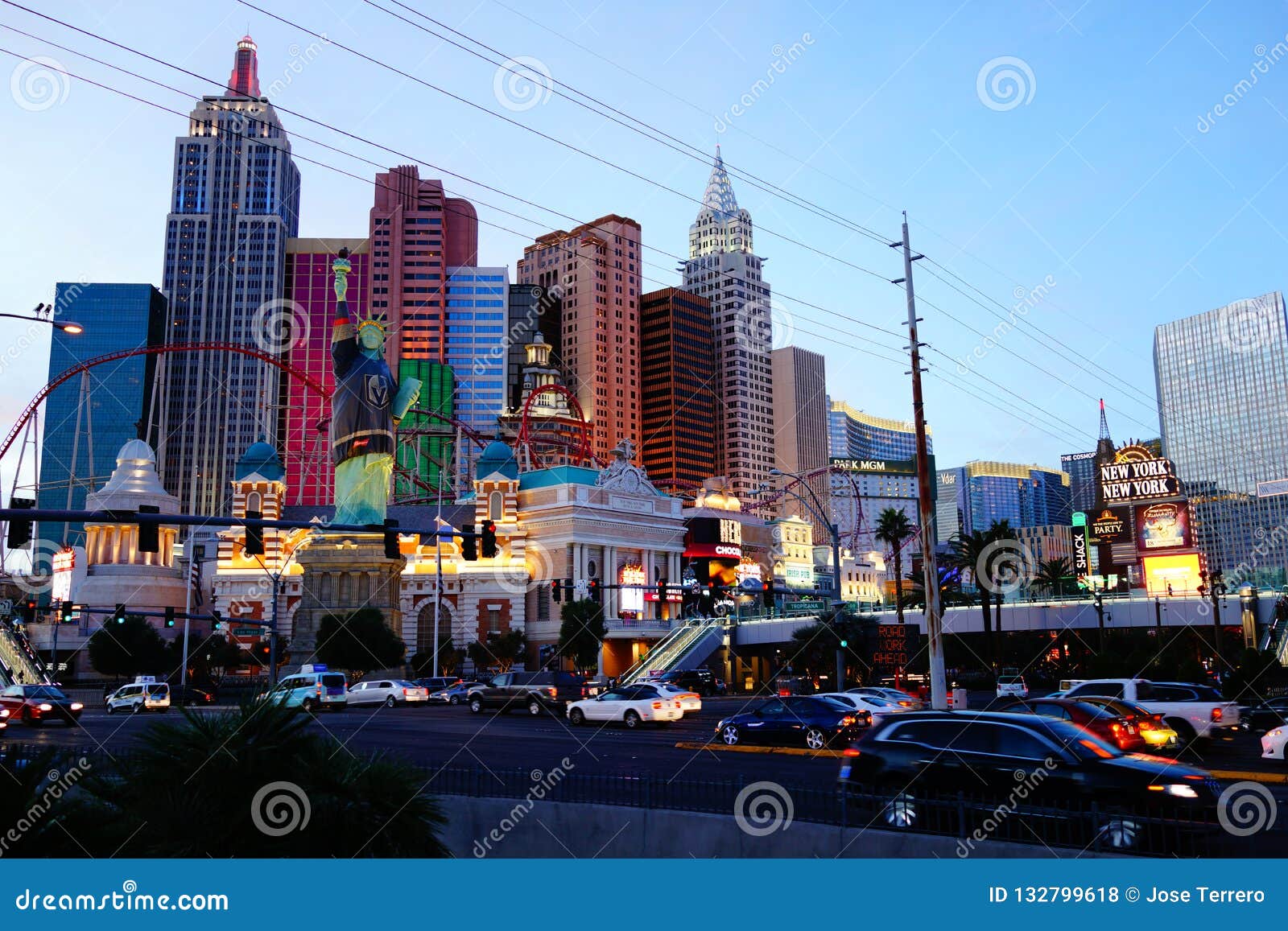 New York, New York, Las Vegas Attractions