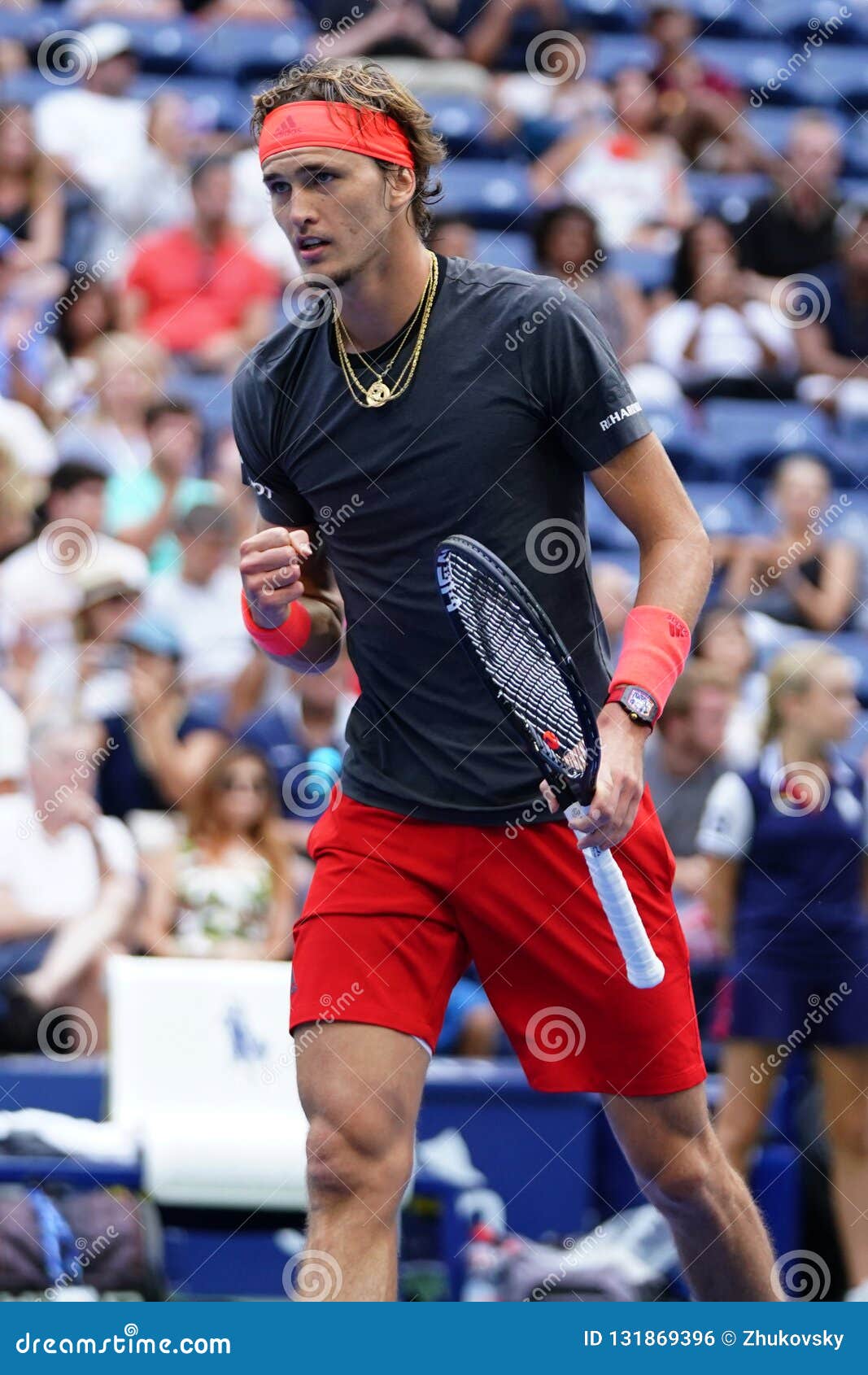 Professional Tennis Player Alexander Zverev Of Germany In ...