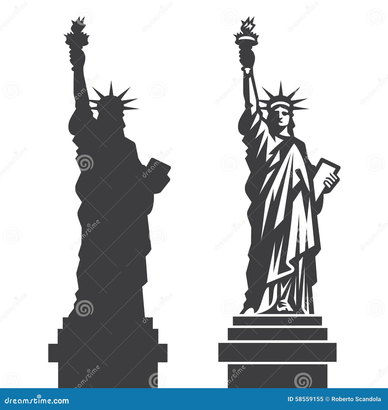 statue of liberty logo