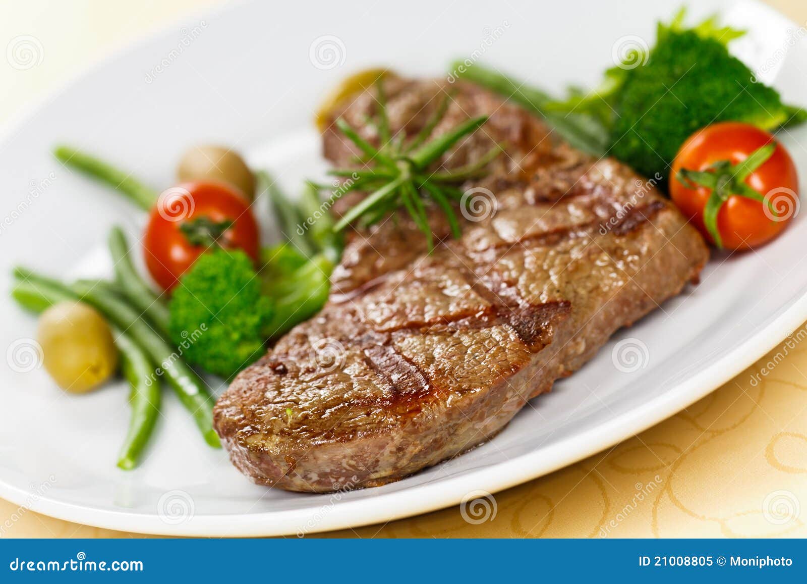 New York Strip Steak with Vegetables Stock Image Image of celery
