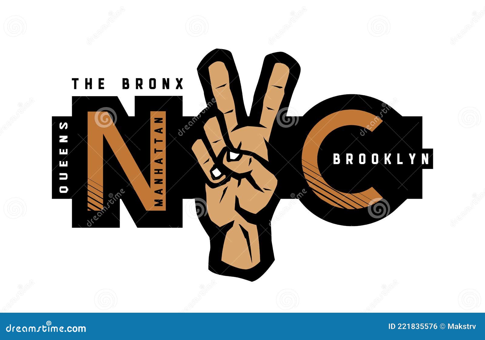new york t-shirt printing . nyc emblem.  .