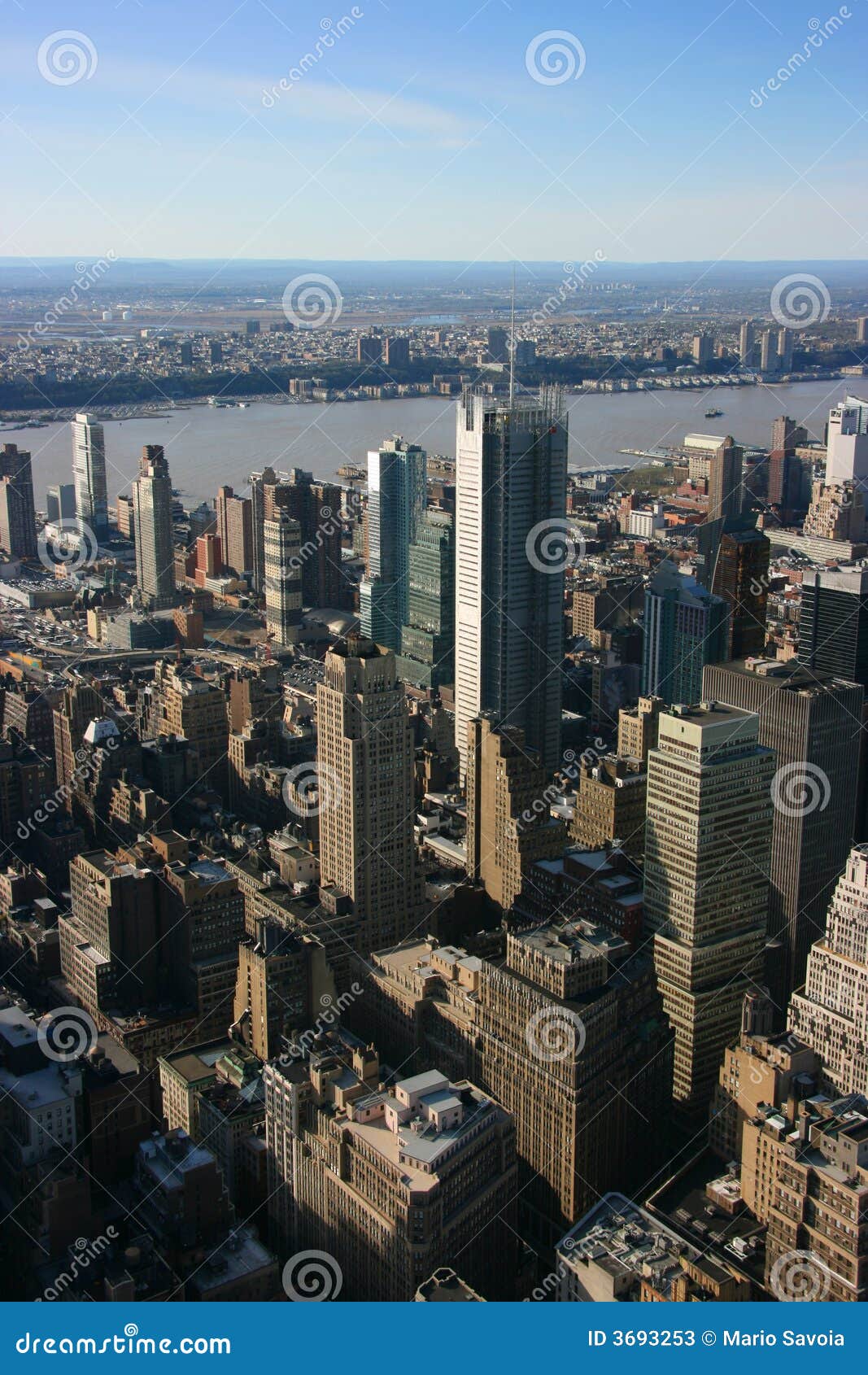 テレビ/映像機器 その他 New York Times Headquarters Seen from Above Stock Image - Image of 