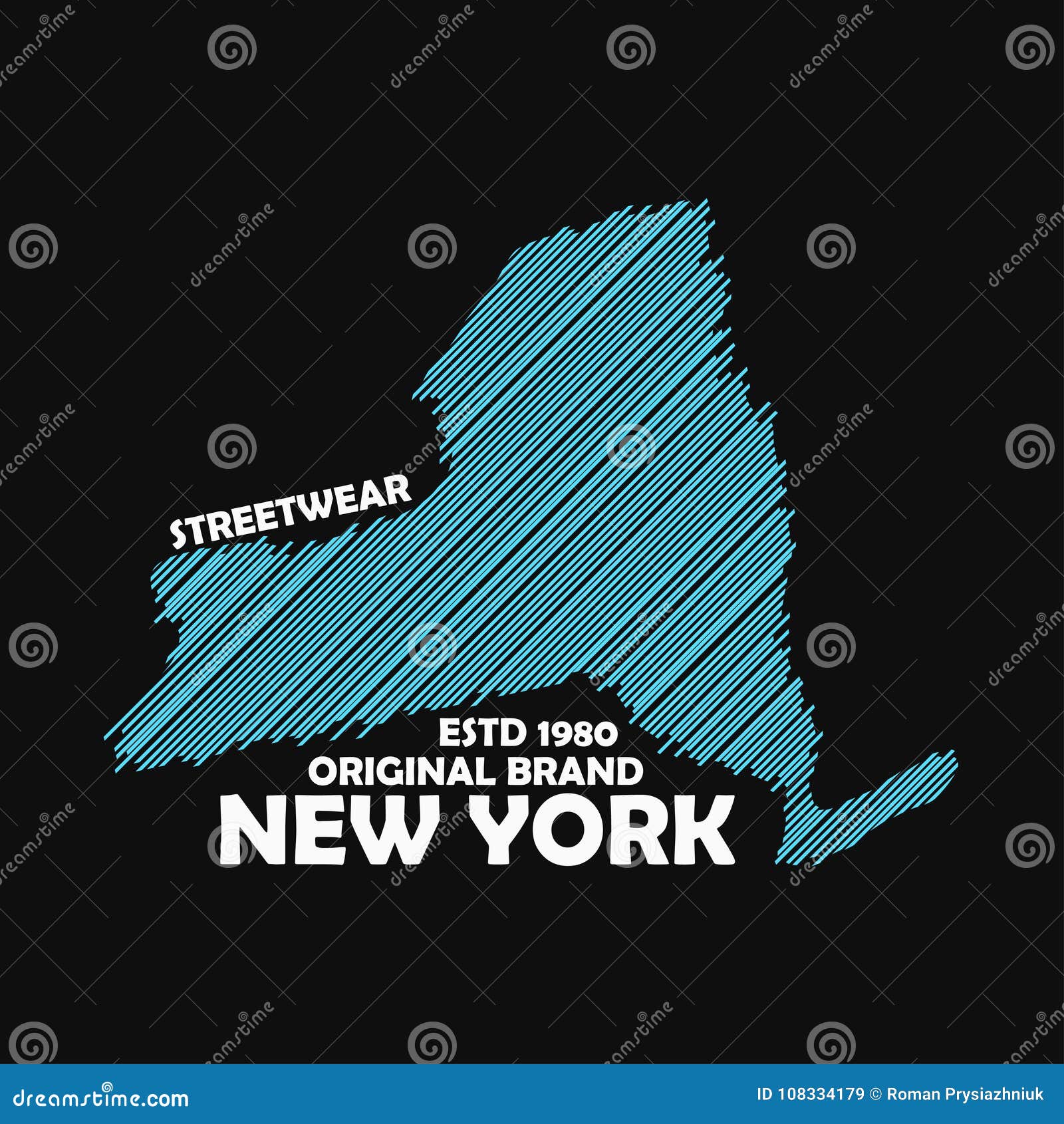 Brooklyn T Shirt New York Map Clothing & Apparel Brooklyn T Shirt New York Map Clothing & Apparel