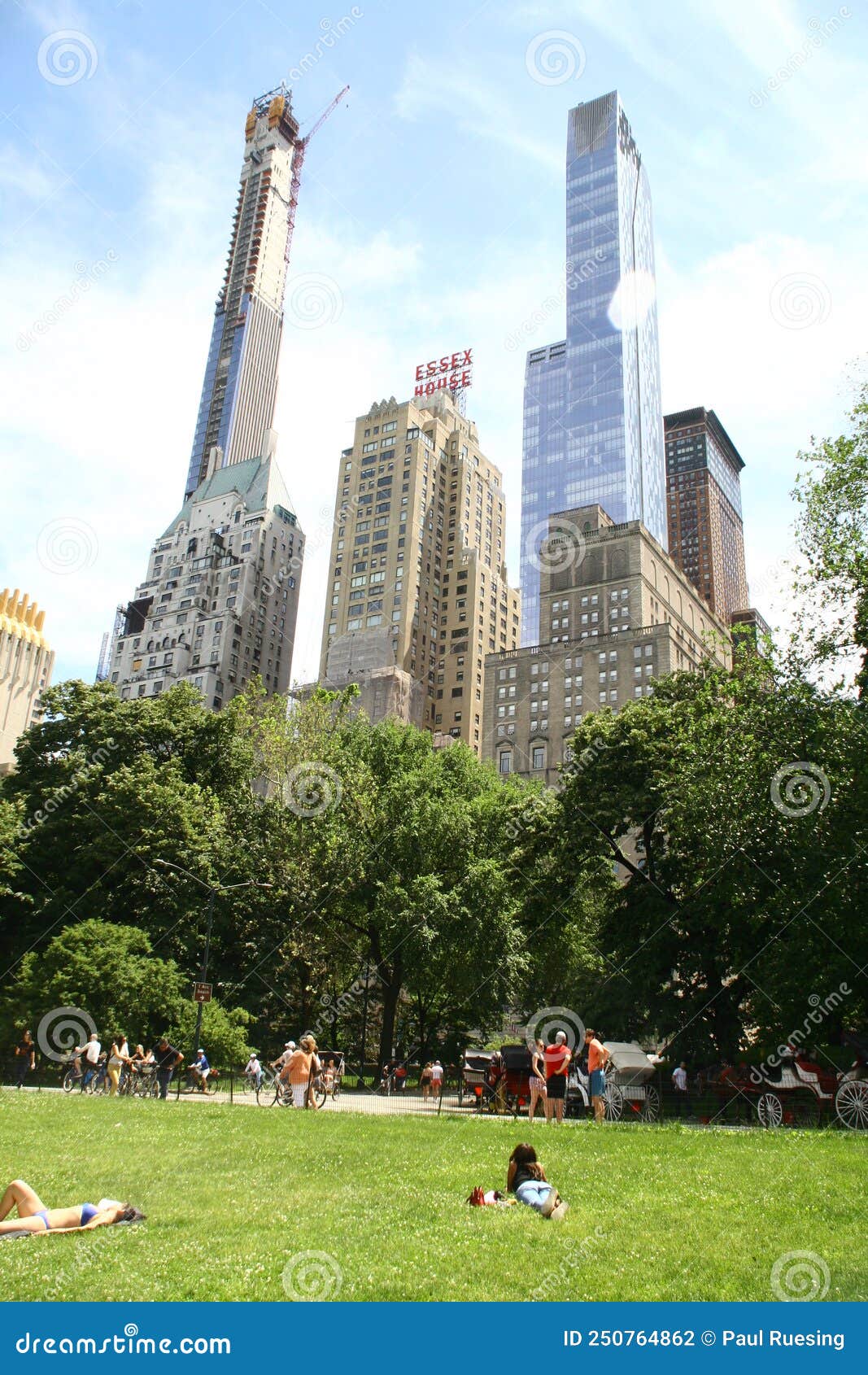New York, New York, Usa, Central Park Editorial Photography Image of