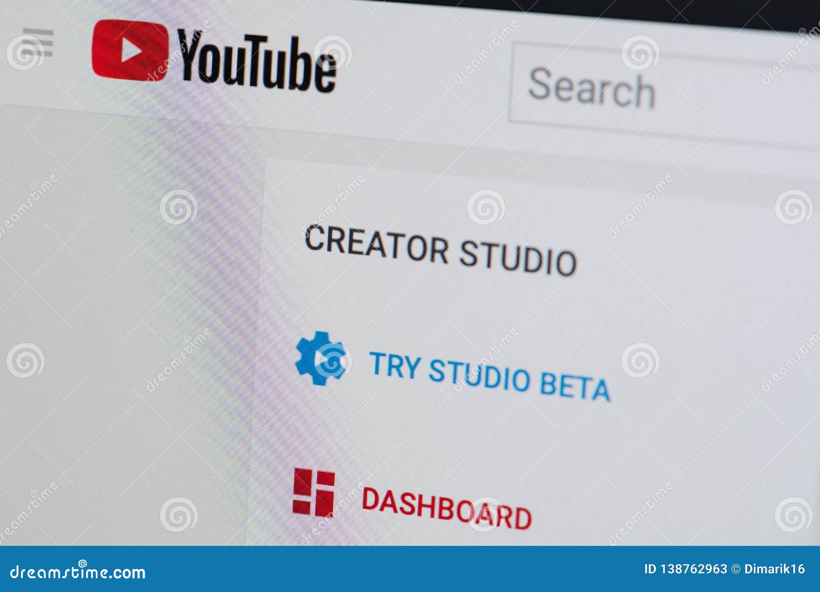 Youtube Creator Studio Menu Editorial Stock Photo Image Of Online Icon Youtube Creator Studio Menu Editorial Stock Photo Image Of Online Icon