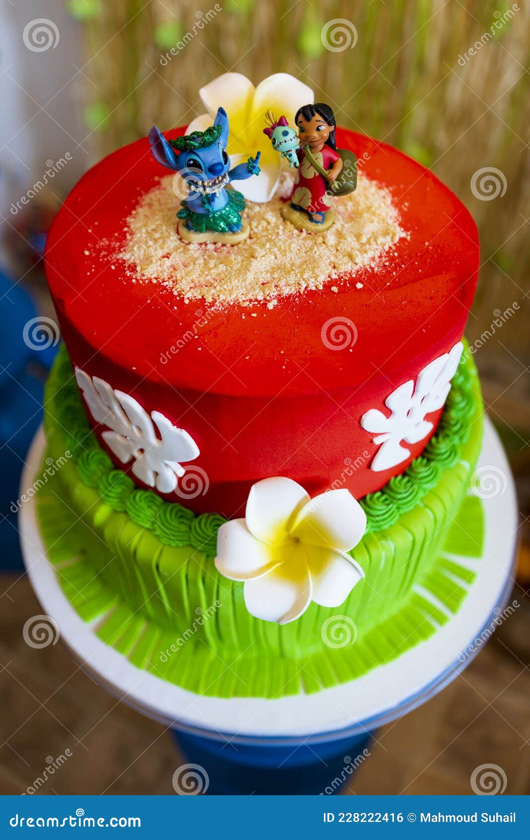 Close-up View of a Birthday Party with Lilo and Stitch Theme Editorial  Photo - Image of macro, decoration: 228222416