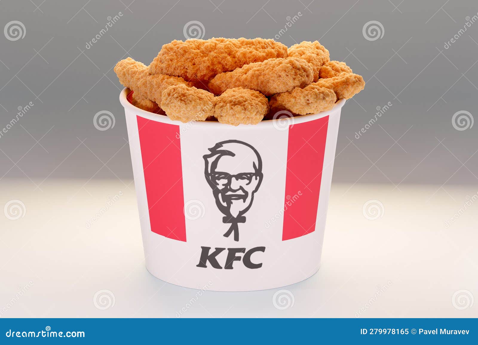 New York Usa 31 Mai 2023 Panier Kfc. Beaucoup D