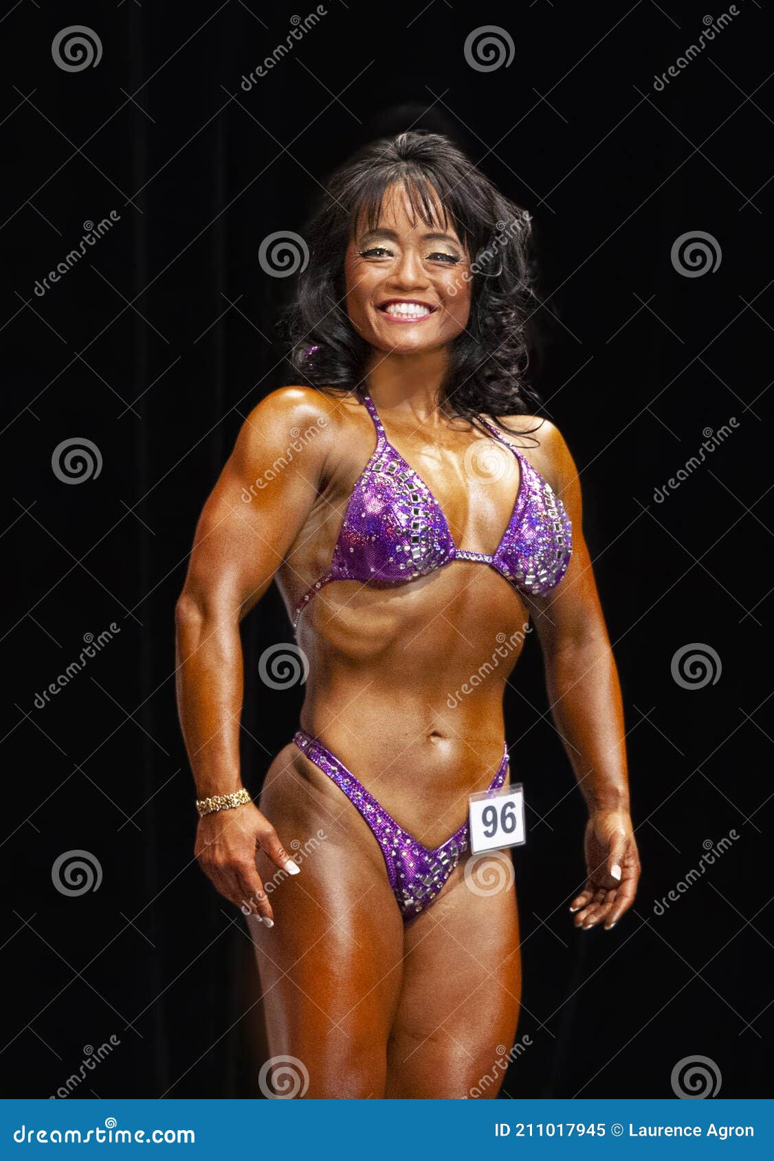 Marie Allegro at 2012 NY Women`s Physique Contest Editorial Image