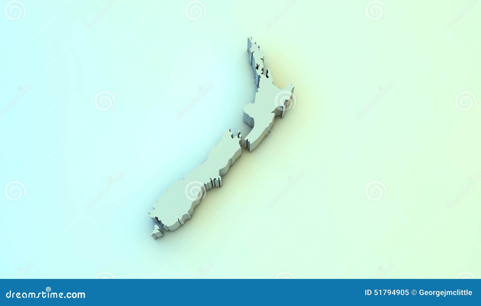 New Zealand 3d Map Stock Illustration Image: 51794905 New Zealand 3d Map Stock Illustration Image: 51794905
