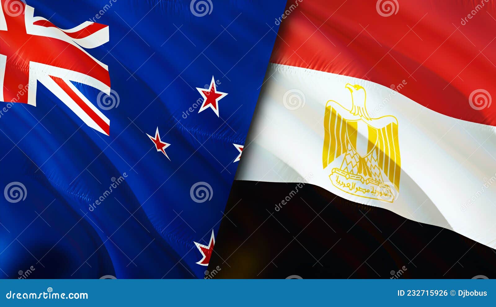 New Zealand and Egypt Flags. 3D Waving Flag Design. New Zealand Egypt Flag,  Picture, Wallpaper Stock Illustration - Illustration of flag, competition:  232715926