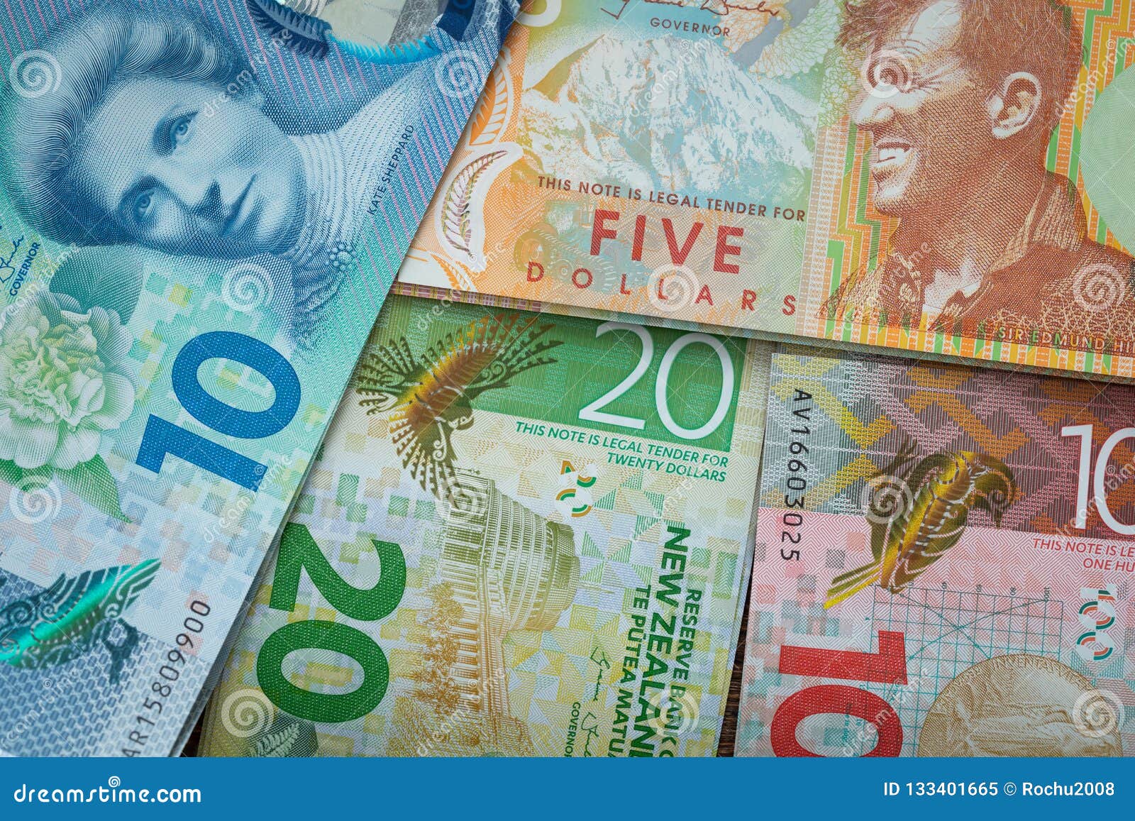 New Zealand Money Dollar Various Denomination Stock Image Image new-zealand-money-dollar-various-denomination-stock-image-image