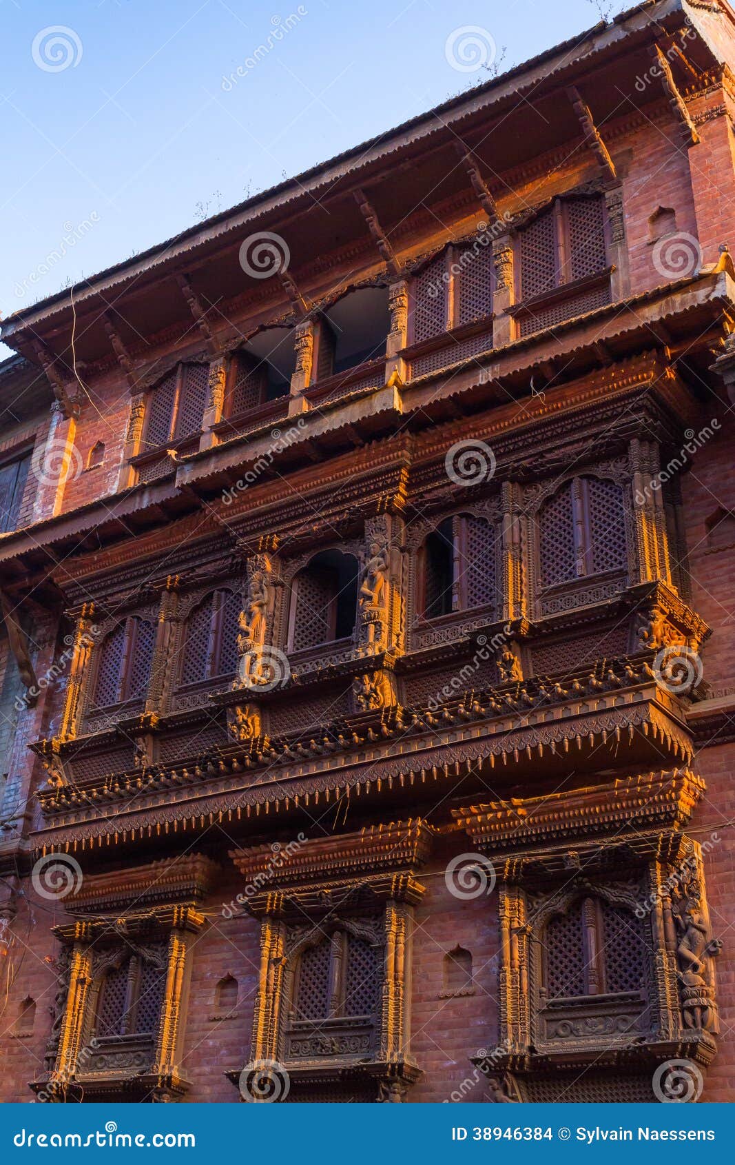 newar architecture - bhaktapur, nepal