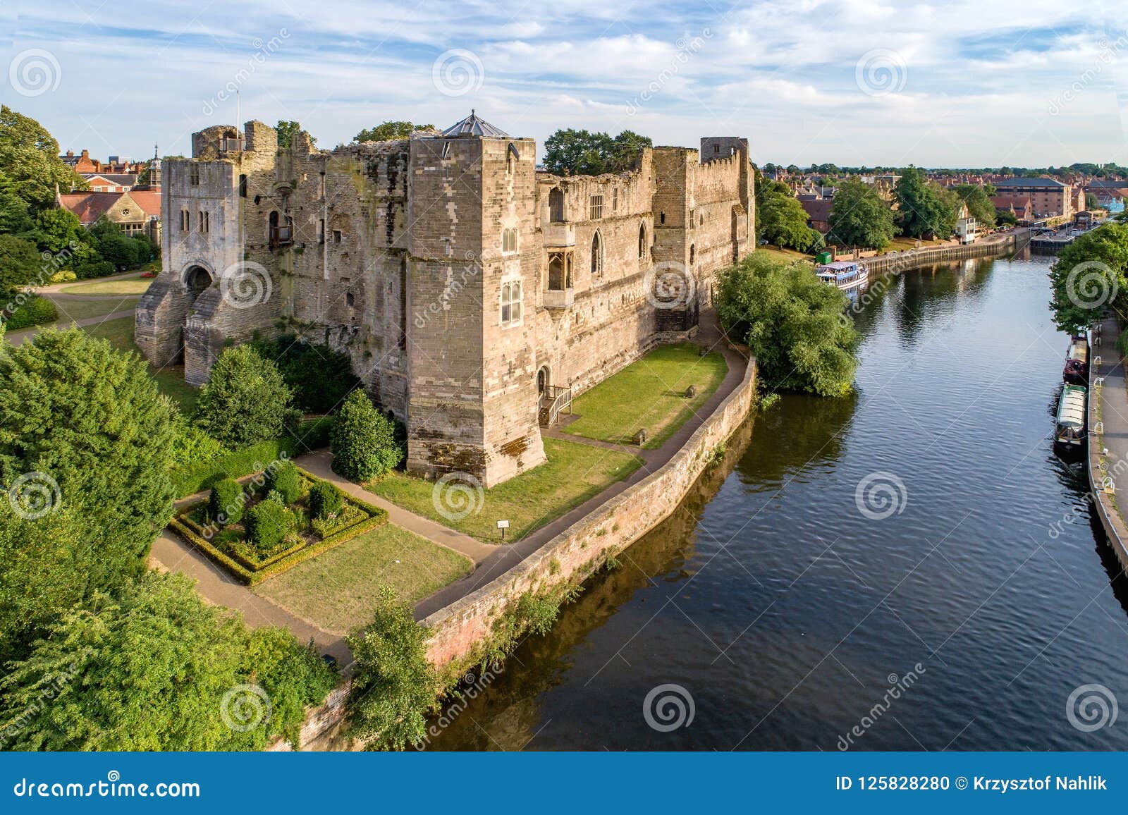 newark castle in england, uk