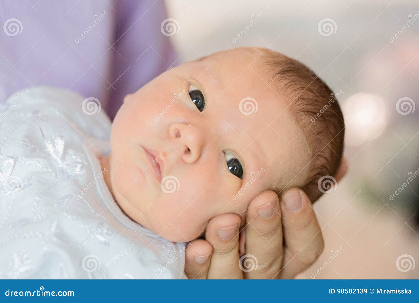 baby with big hands