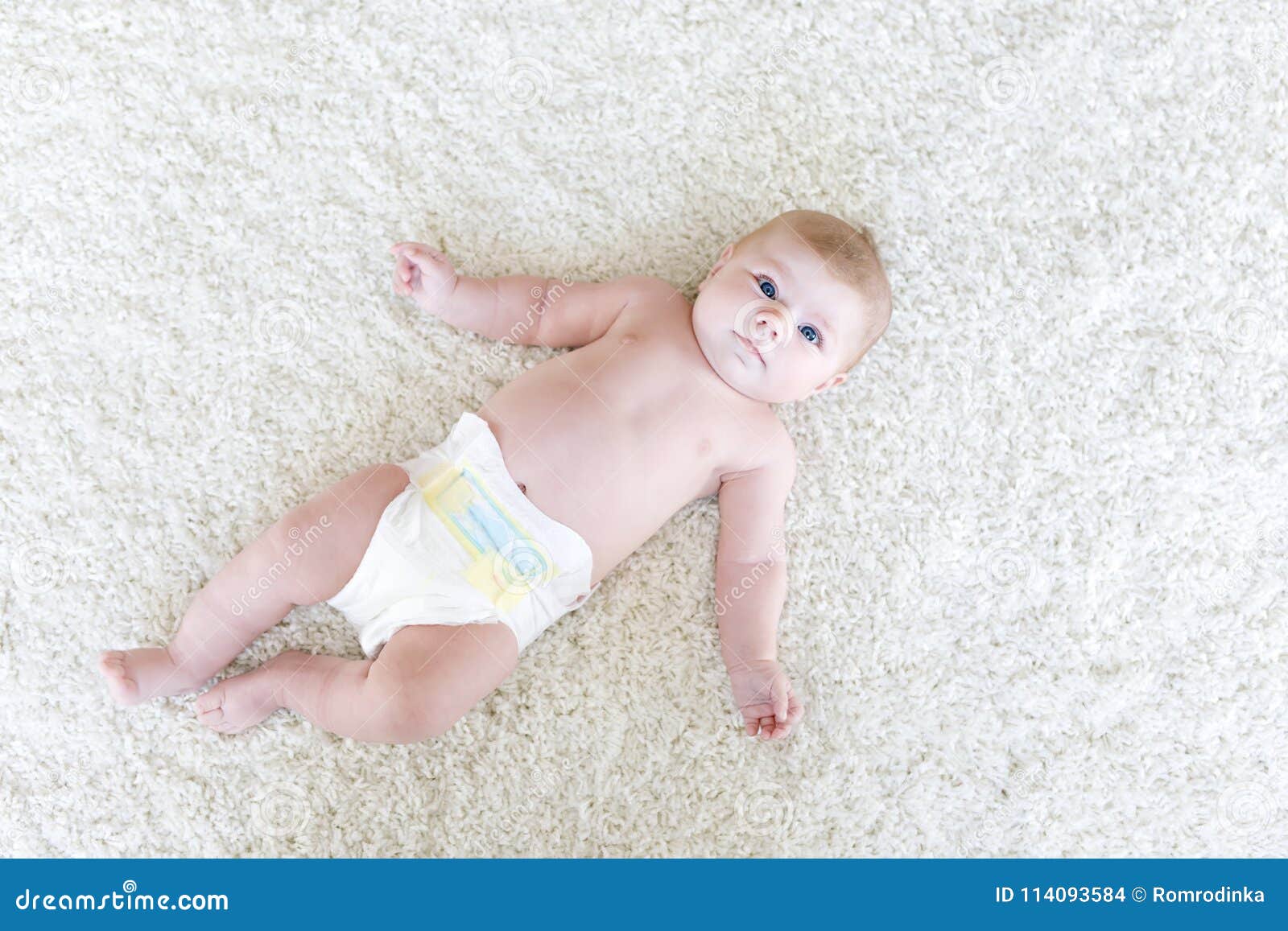 Cute girl clearance in diapers