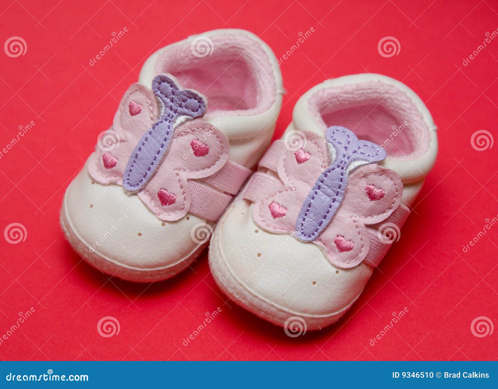 Newborn baby shoes stock photo. Image of white, childrens 9346510