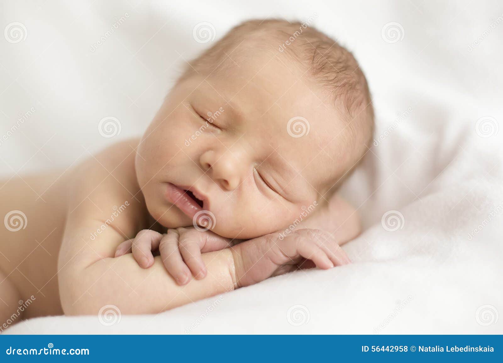 Newborn baby stock photo. Image of happiness, girl, newborn 56442958