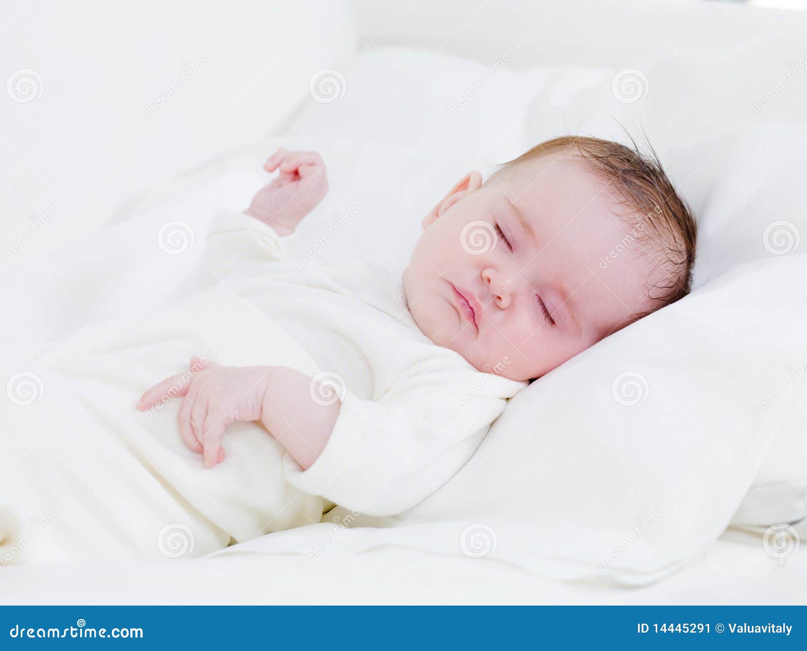 Newborn Baby in Sweet Dreams Stock Image Image of sleep, beautiful