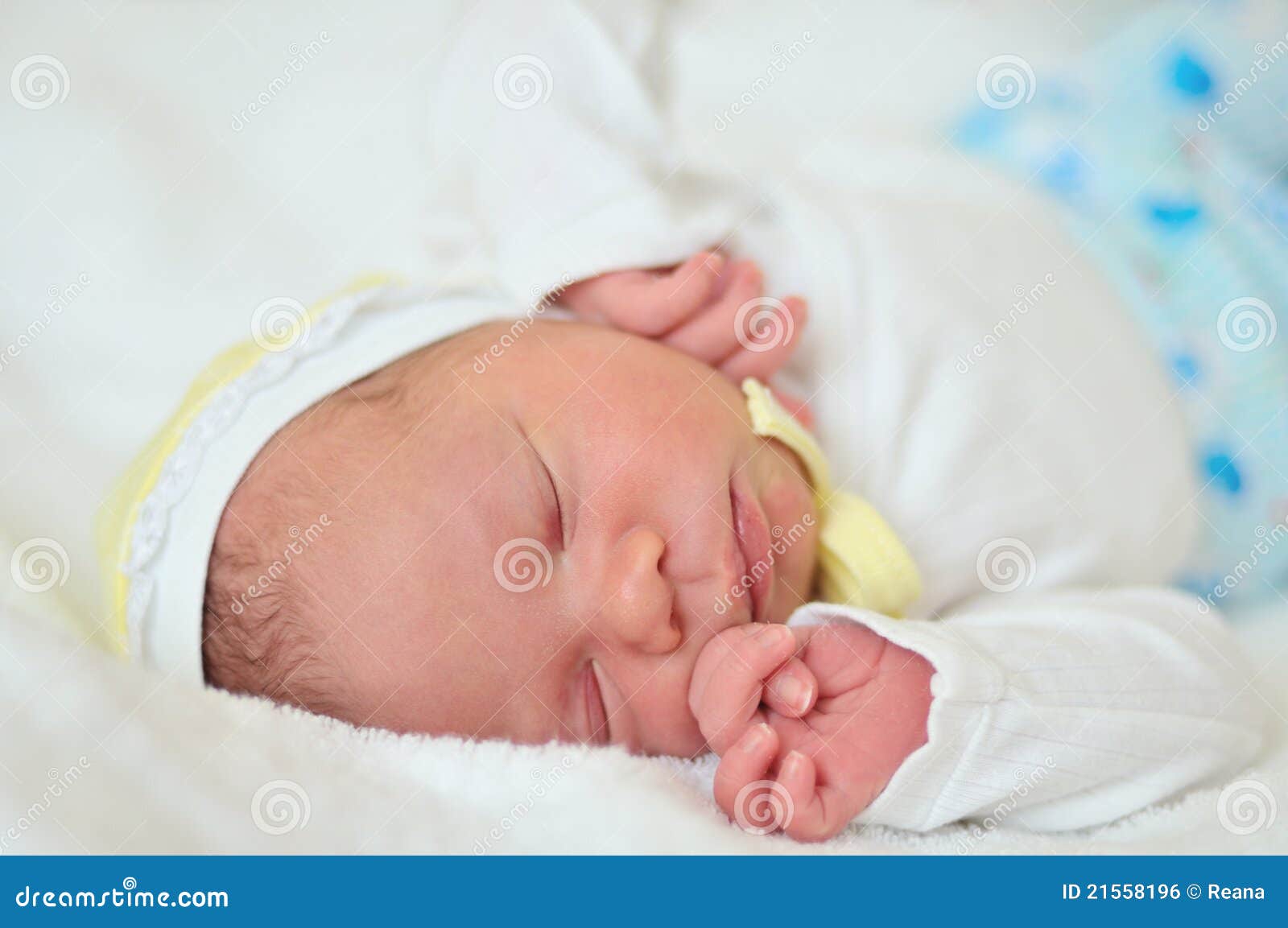 Newborn s dreams stock photo. Image of girl, caucasian 21558196