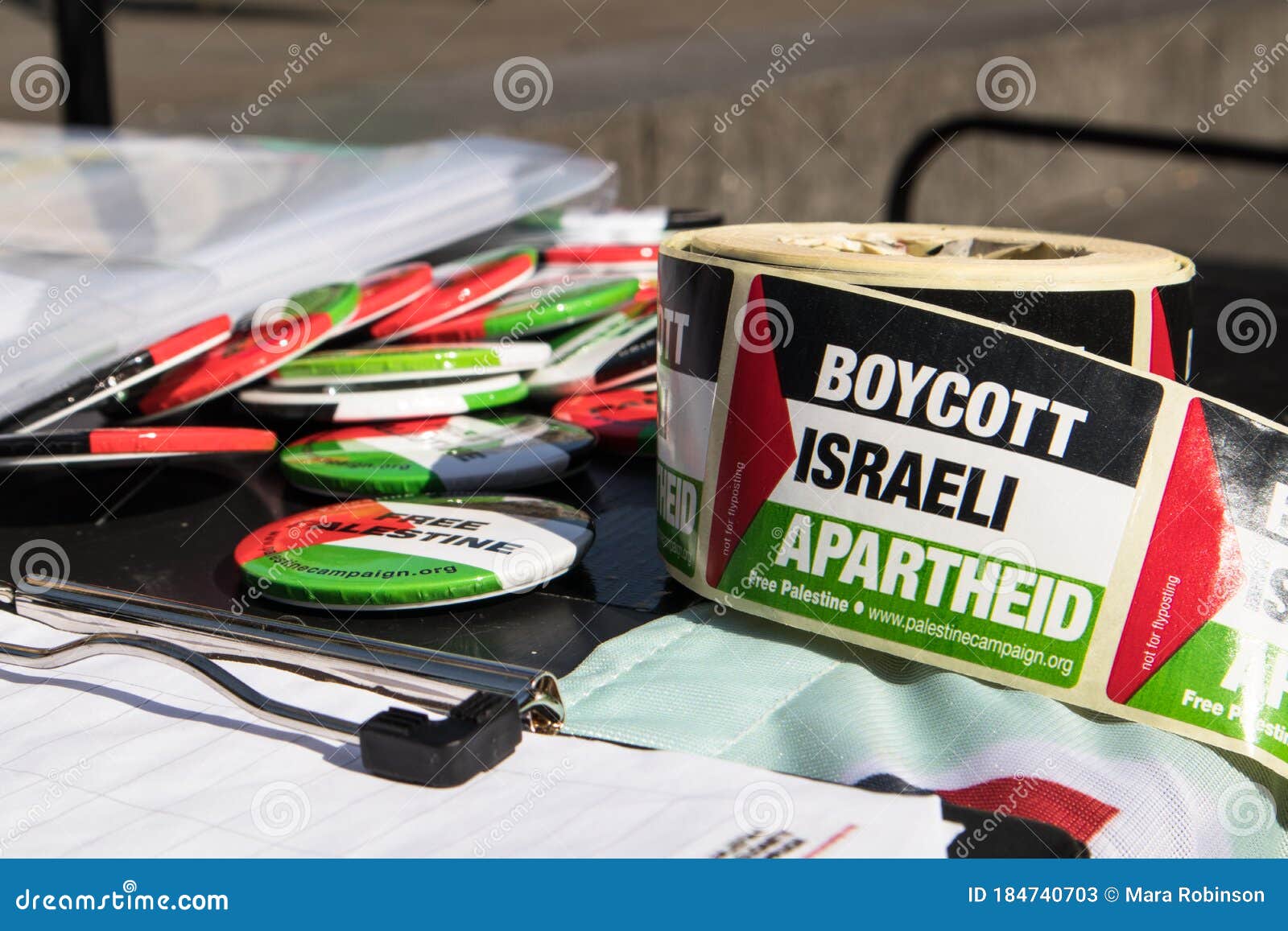 Collection of stickers about Palestine. Solidarity for Palestine