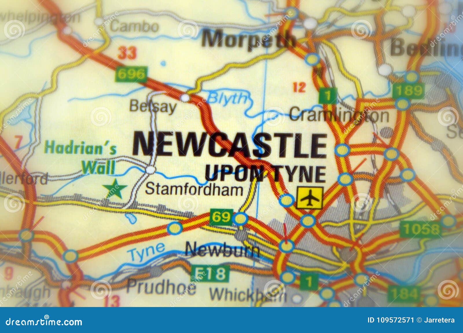 Newcastle Tyne Known As Newcastle City Tyne Wear North East England Newcastle Tyne Known As Newcastle 109572571 