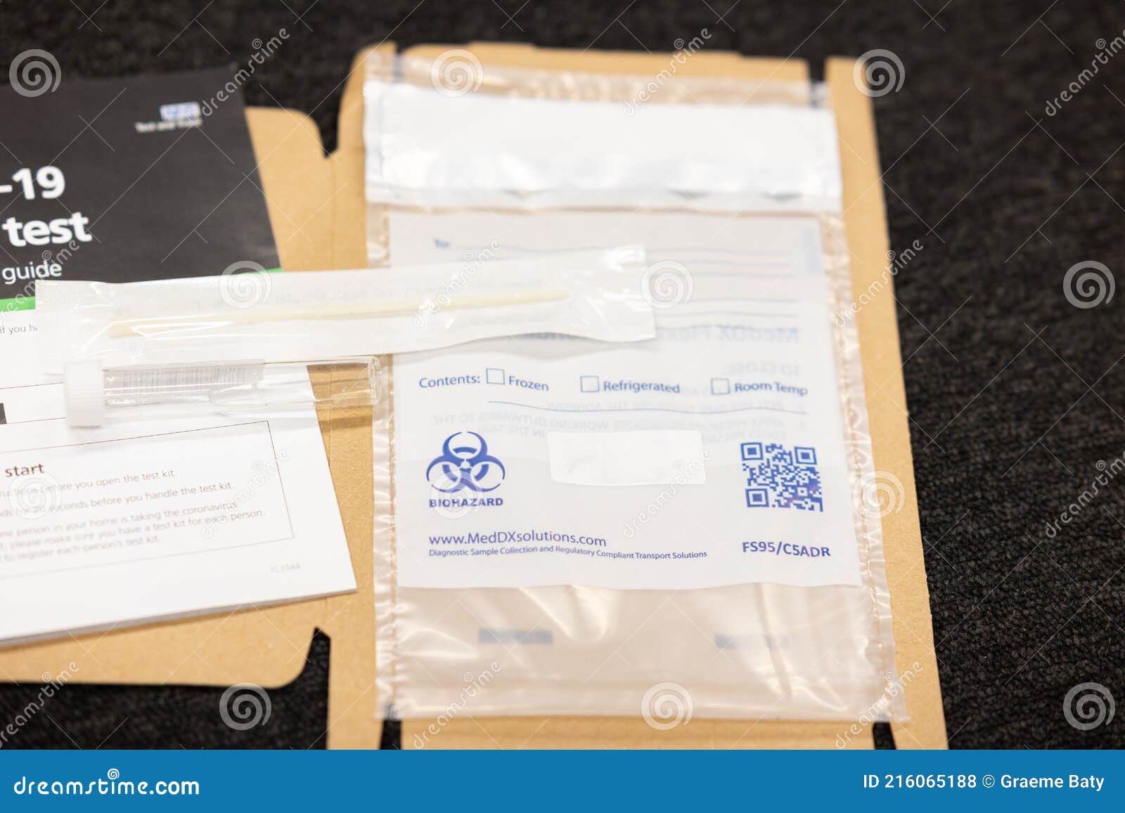 UK Home Covid Testing Kit. NHS Test and Trace Editorial Stock Photo Image of illustrative