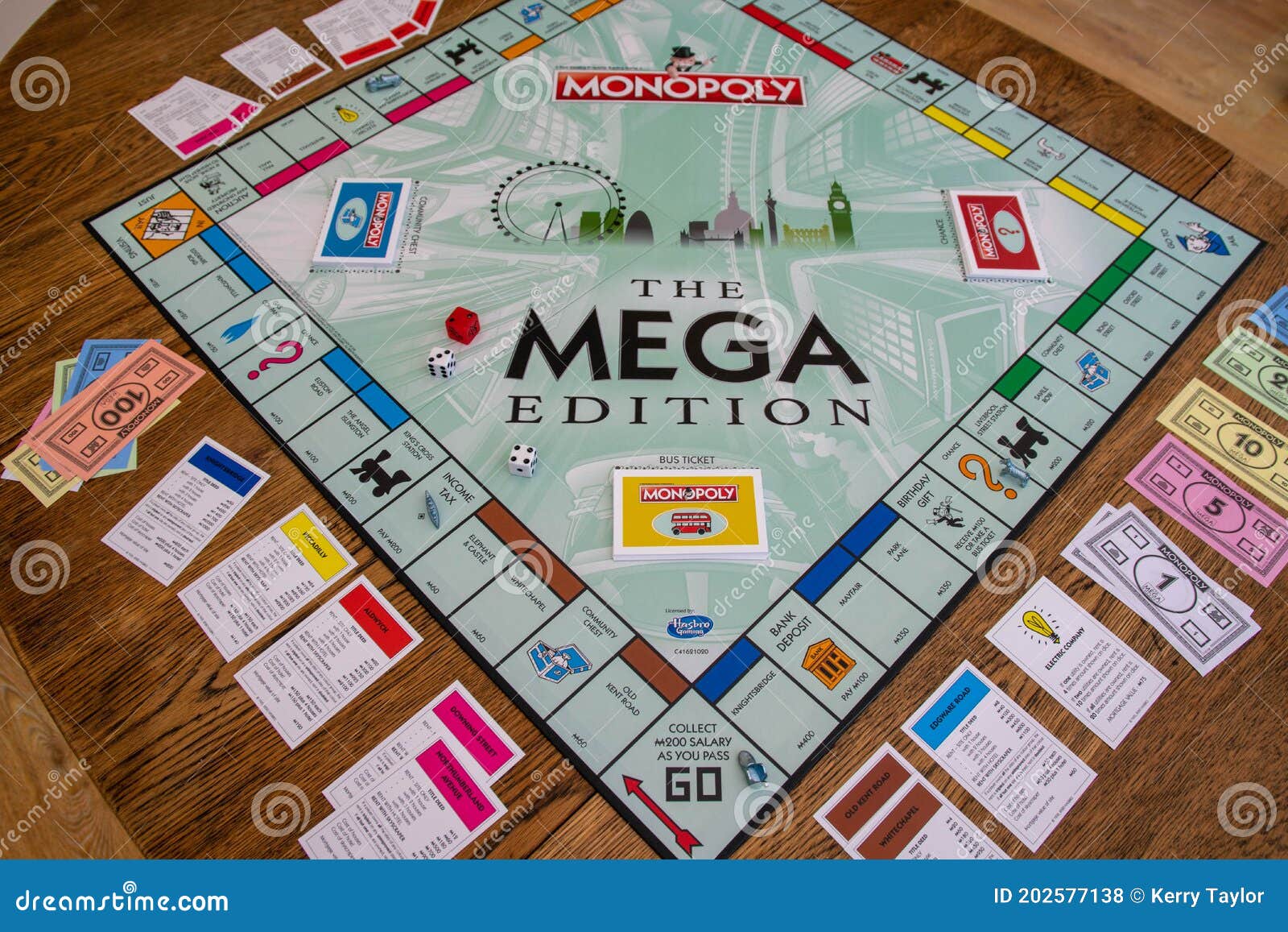 Newley Released Mega Edition Monopoly. New Twist on Classic Fast-dealing  Property Trading Board Game Hasbro Games Editorial Stock Photo - Image of  edition, chest: 202577138