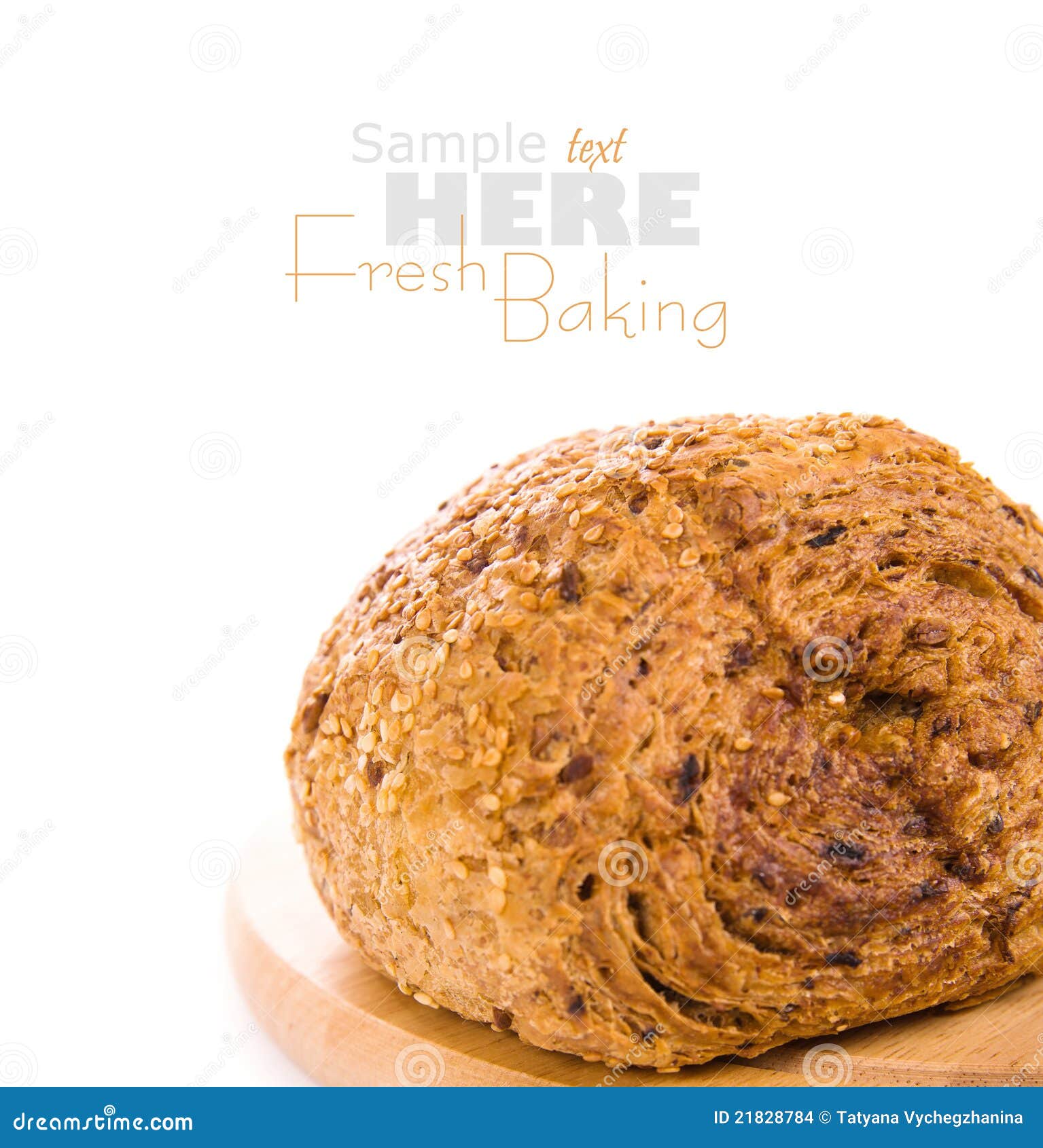 Newly baked bread stock photo. Image of breakfast, natural 21828784