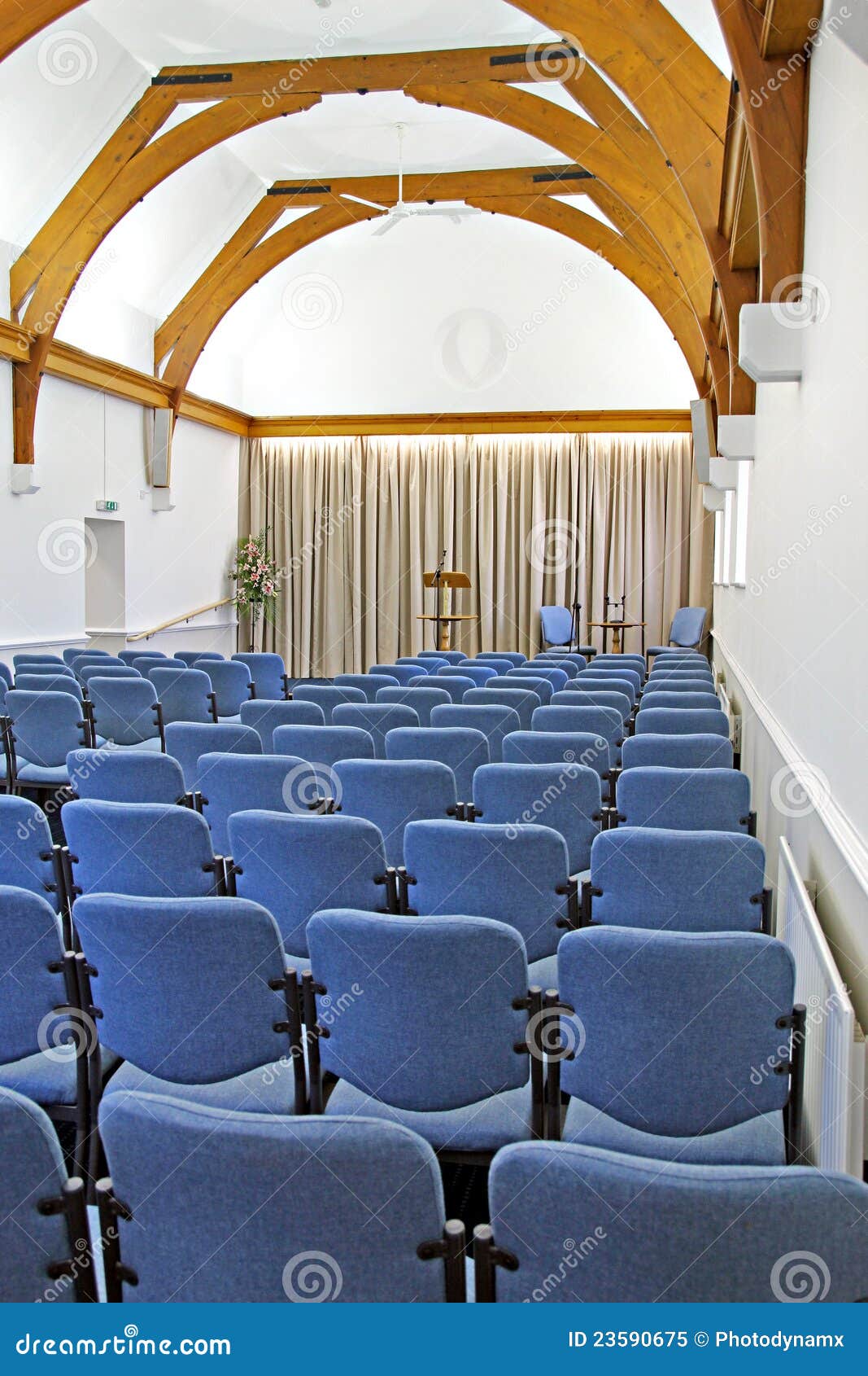 newly refurbished auditorium