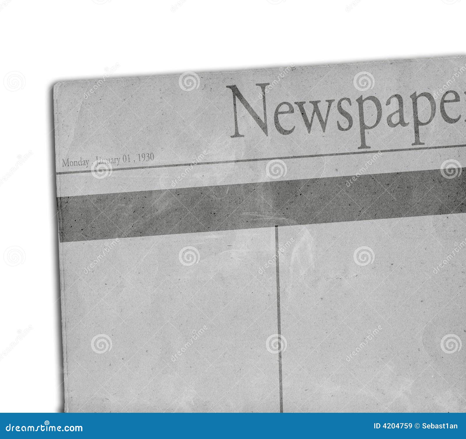 News paper stock illustration. Illustration of information - 4204759
