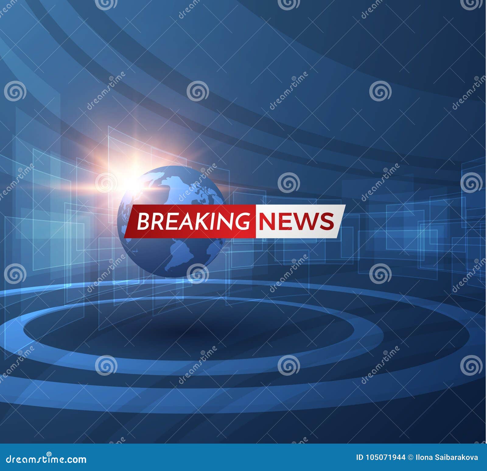 News Vector Background. EPS10 Stock Vector Illustration of graphic