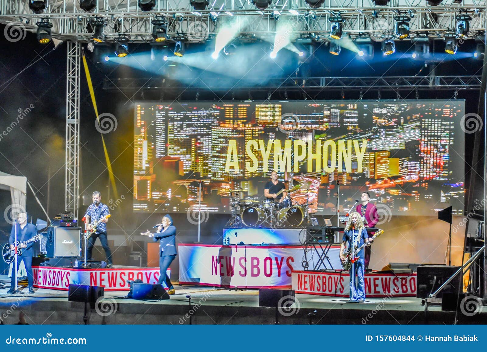 Newsboys United Concert, A Symphony Editorial Stock Image - Image of