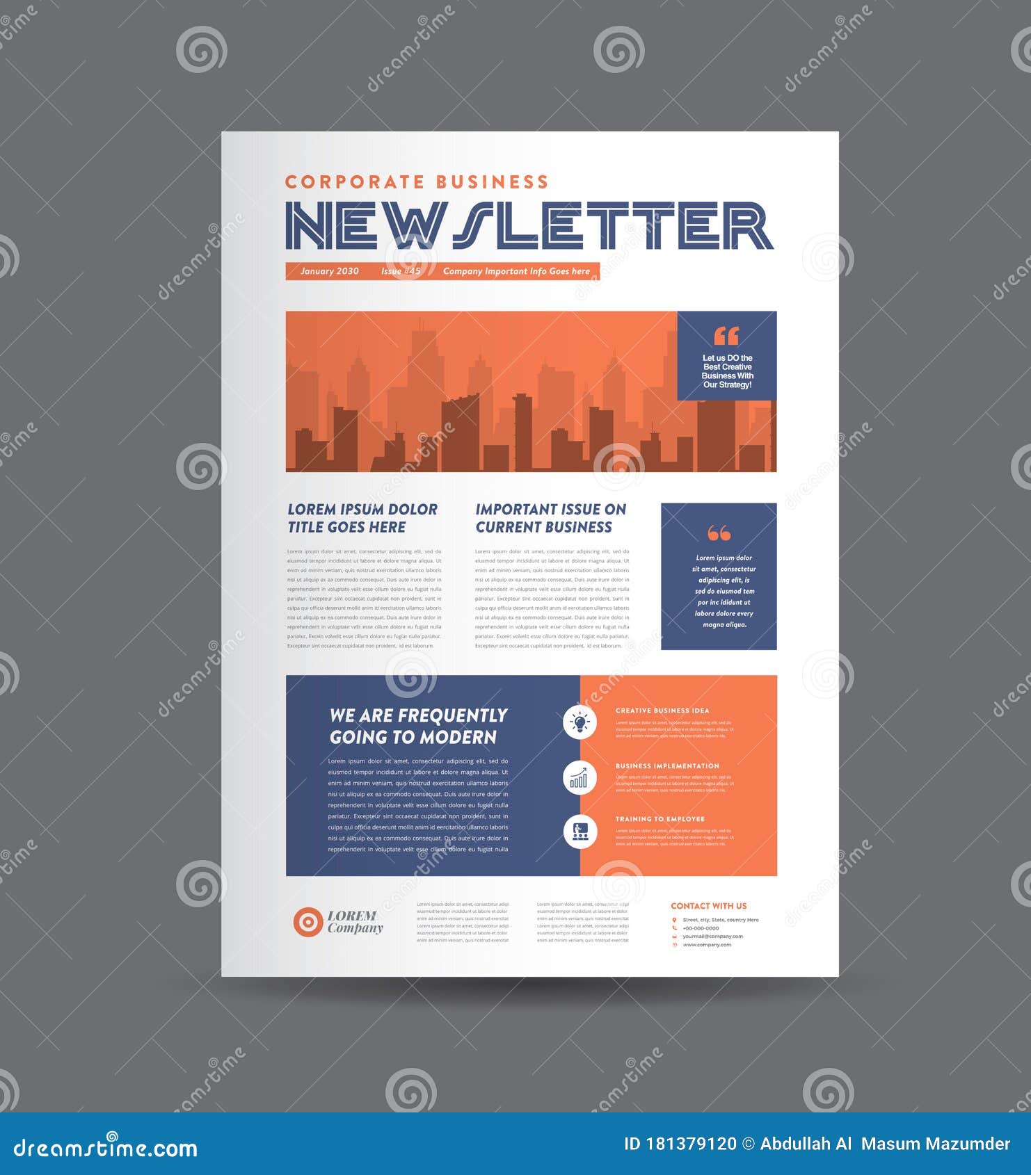 Business Newsletter Cover Design Journal Design Monthly Or Annual business-newsletter-cover-design-journal-design-monthly-or-annual