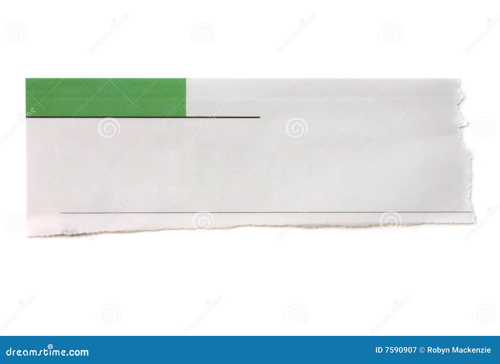 Newspaper Banner stock image. Image of white, banner, header - 7590907