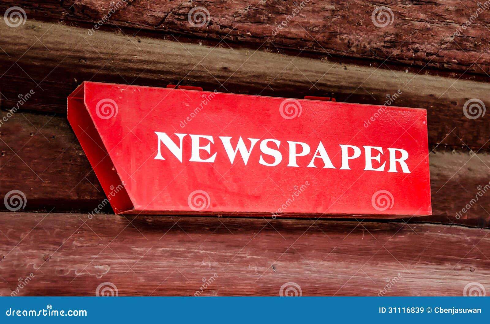 Newspaper box stock image. Image of object, nameplate 31116839