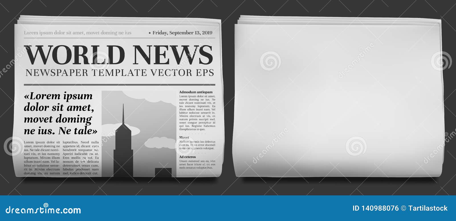 Download Mockup Newspaper Stock Illustrations 1 273 Mockup Newspaper Stock Illustrations Vectors Clipart Dreamstime