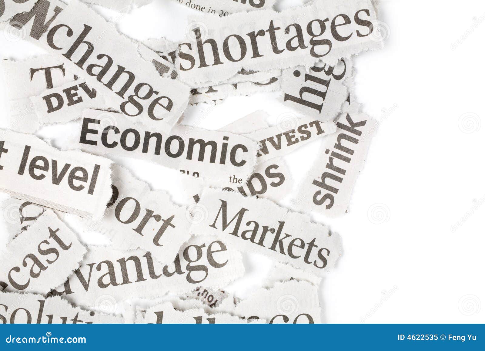 Newspaper Headlines stock image. Image of print, background 4622535