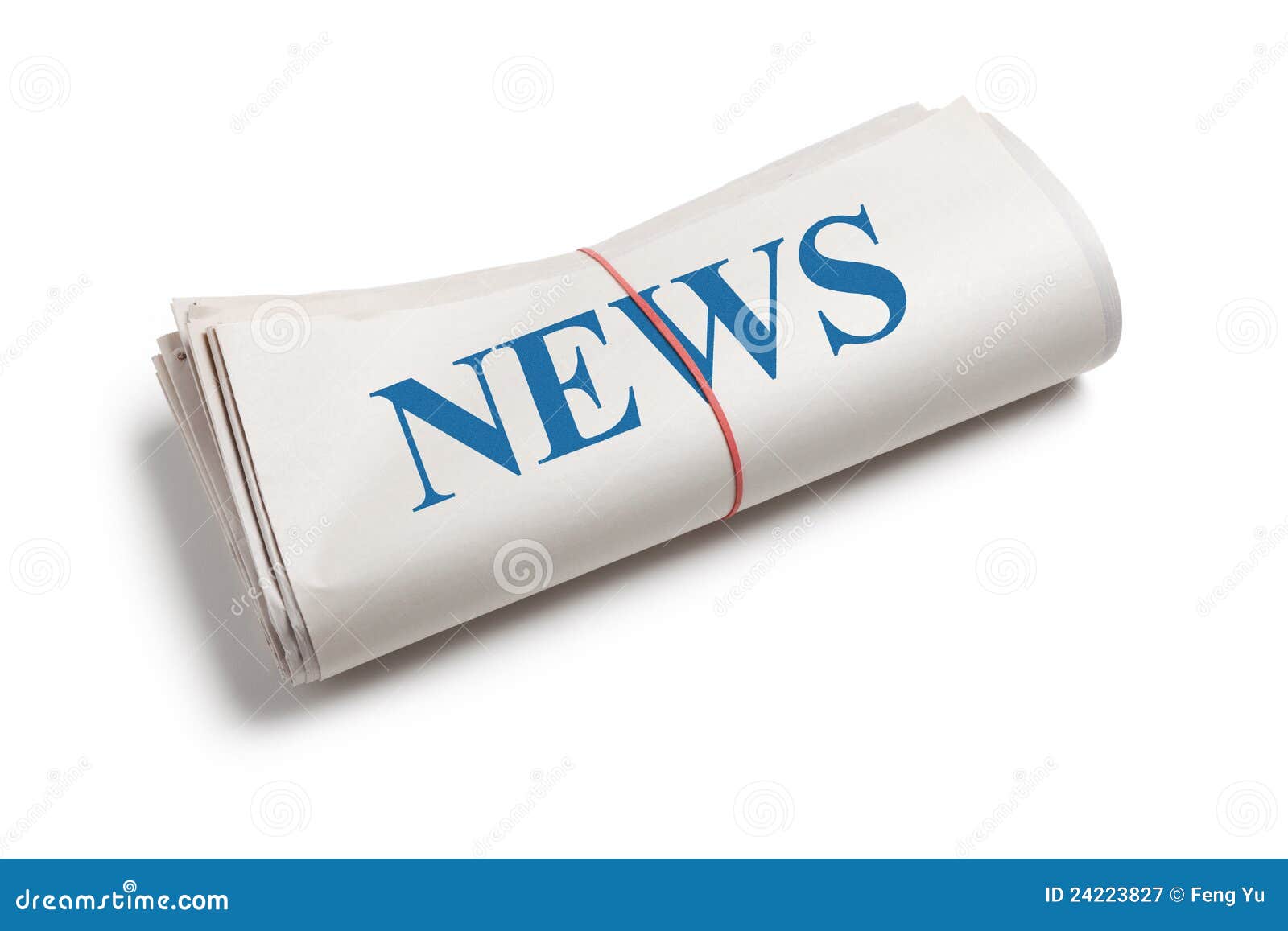 Newspaper Roll Royalty Free Stock Photography Image 24223827
