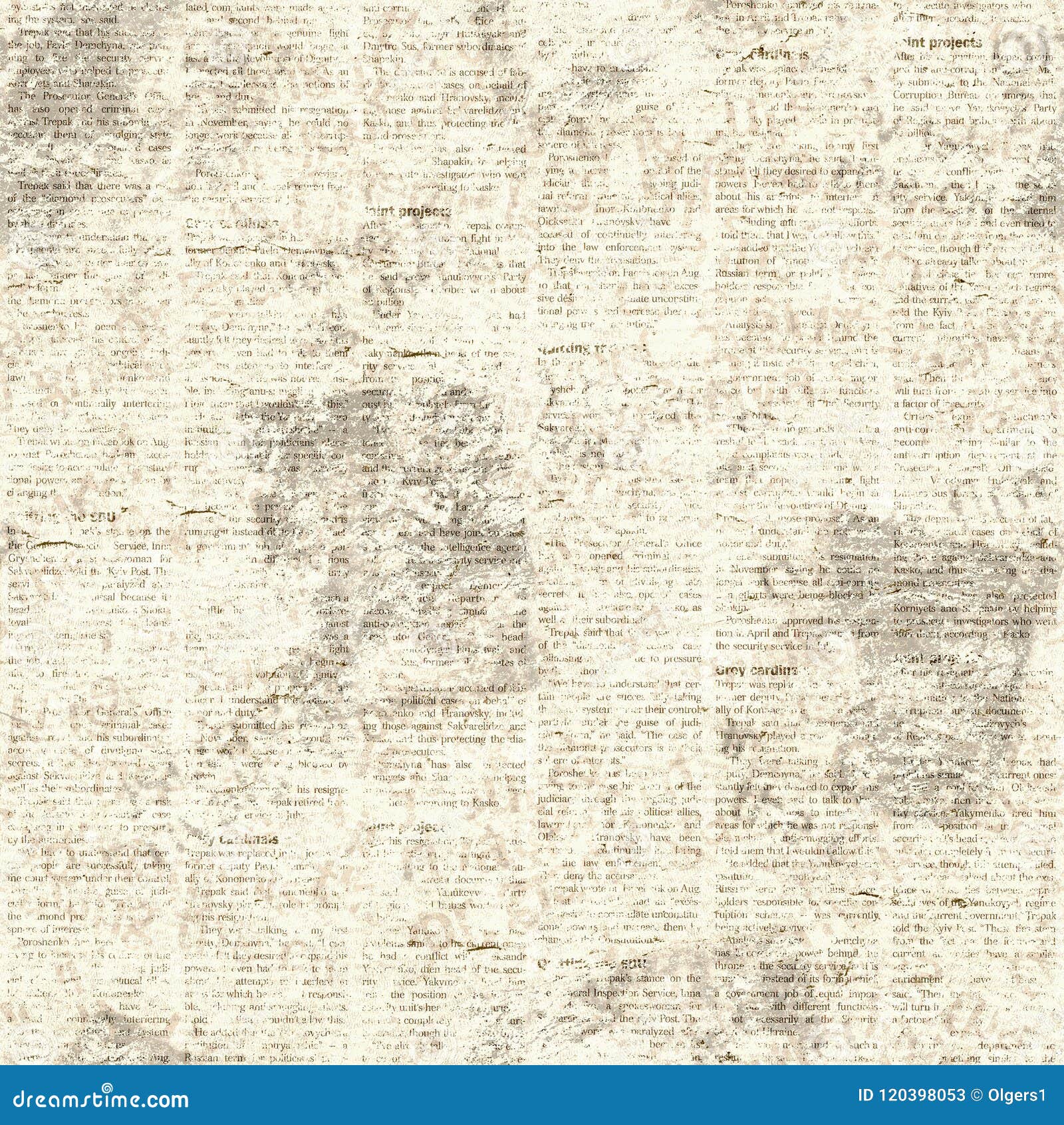 Old Vintage Grunge Newspaper Paper Texture Background Stock Photo - Image  of dirty, print: 169918528