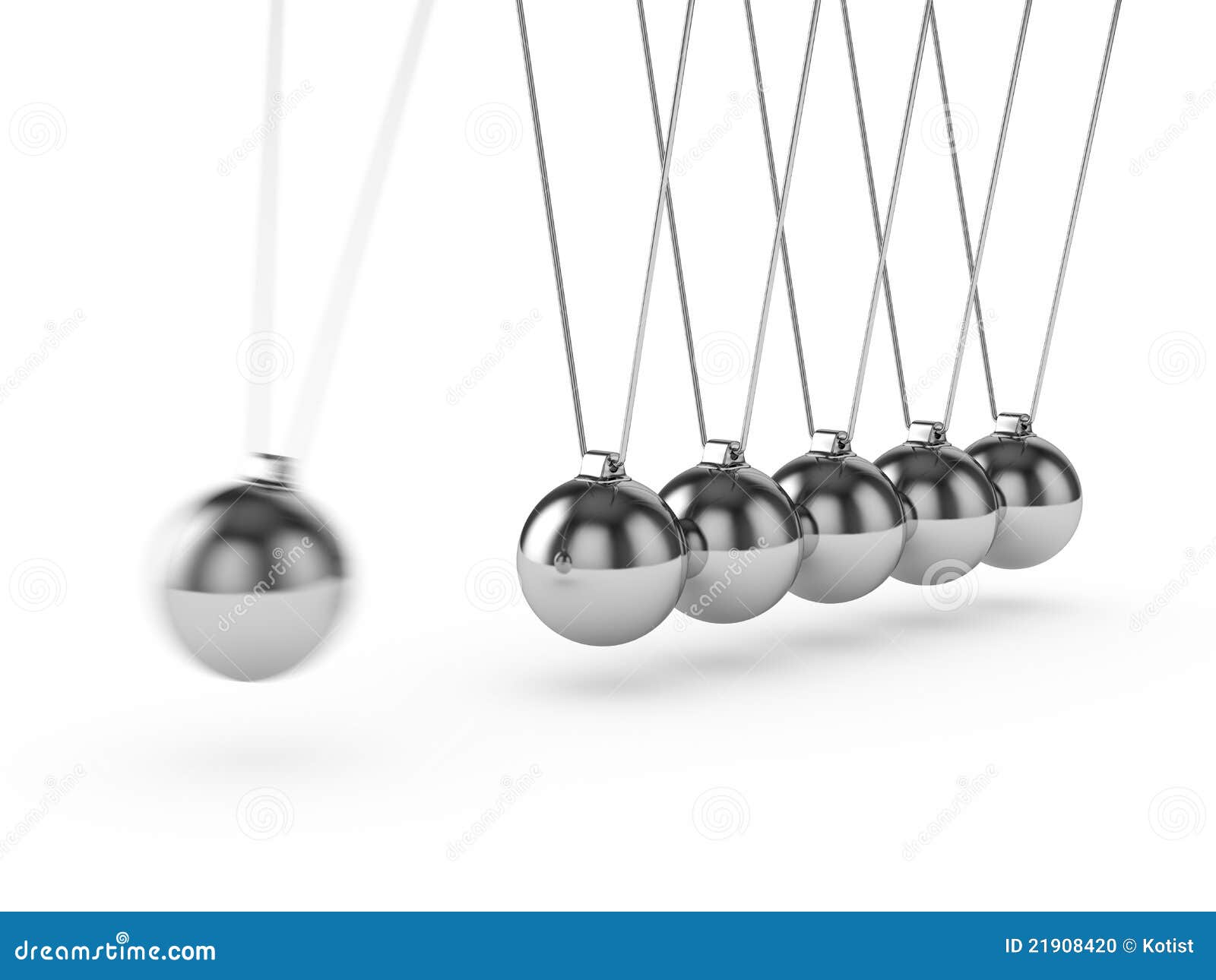 Newton Ball Stock Photo Image 21908420